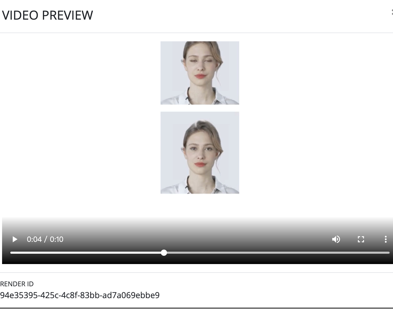 Video in two different track with overlaped Shotstack API Shotstack